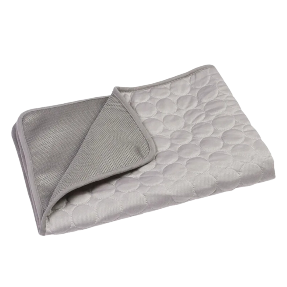 Silk Pet Cooling Pad  -Grey - Ozerty