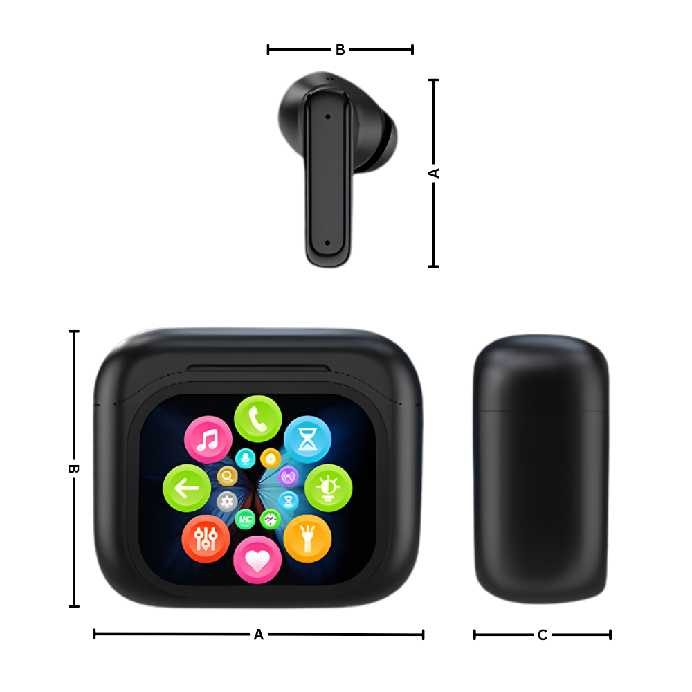 Smart Noise Cancelling Earbuds - Ozerty