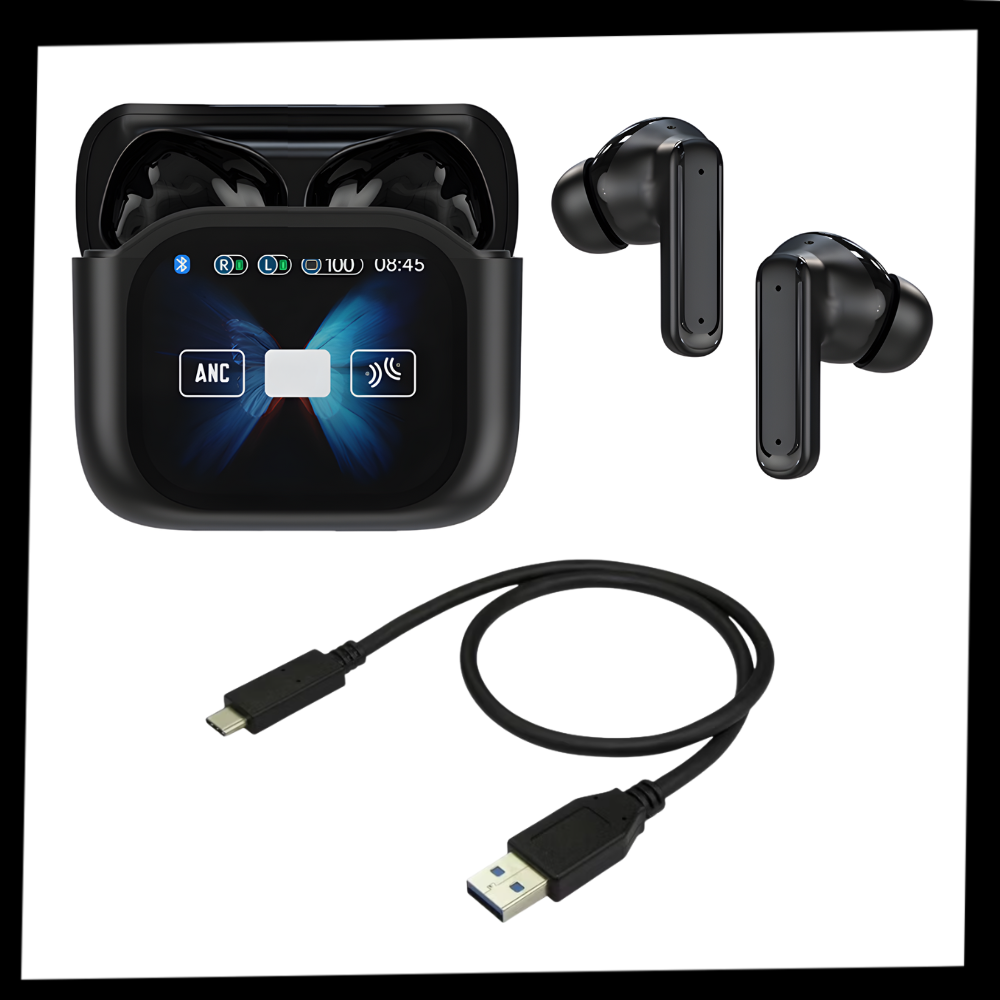 Smart Noise Cancelling Earbuds - Ozerty