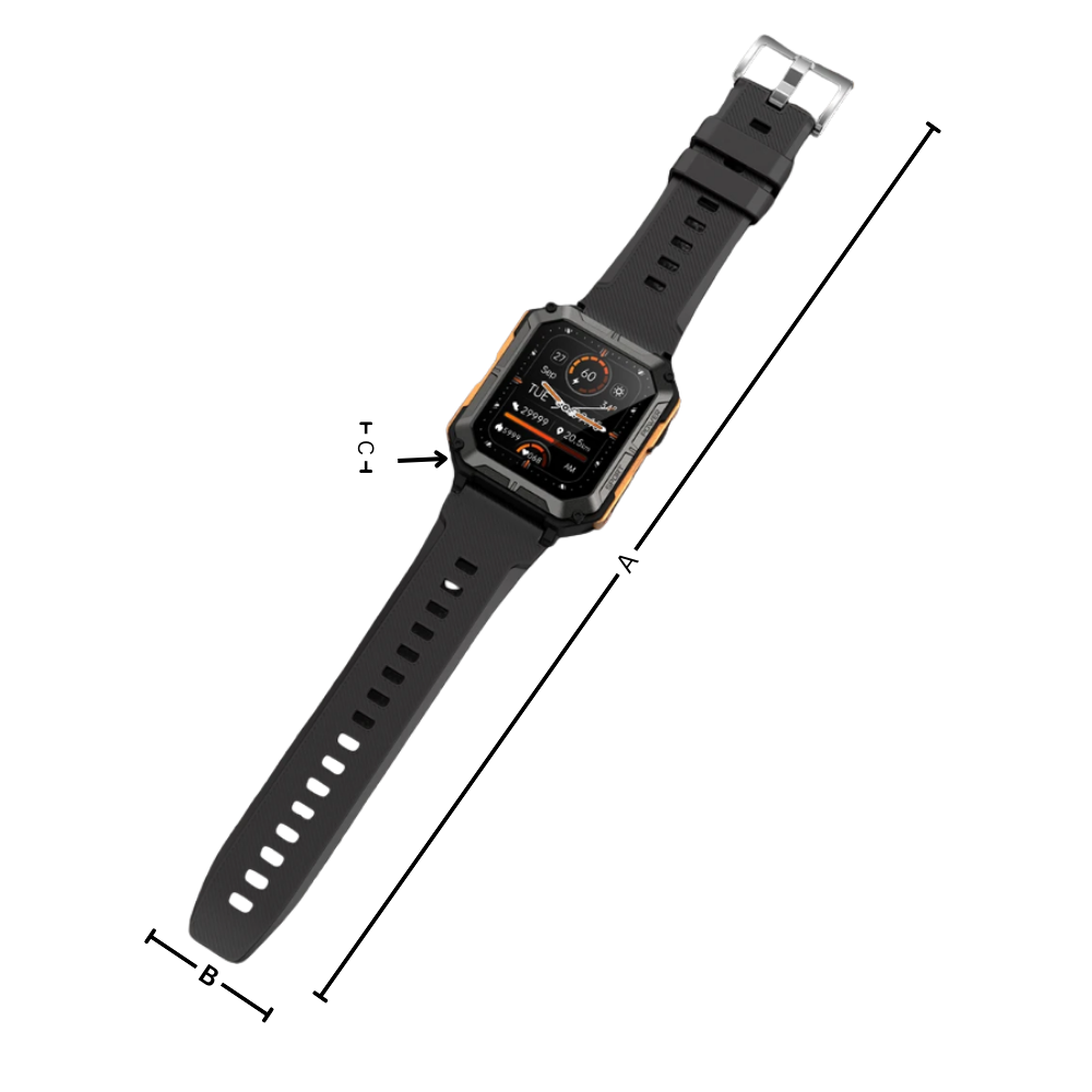 Smart Tactical Armor Watch - Ozerty