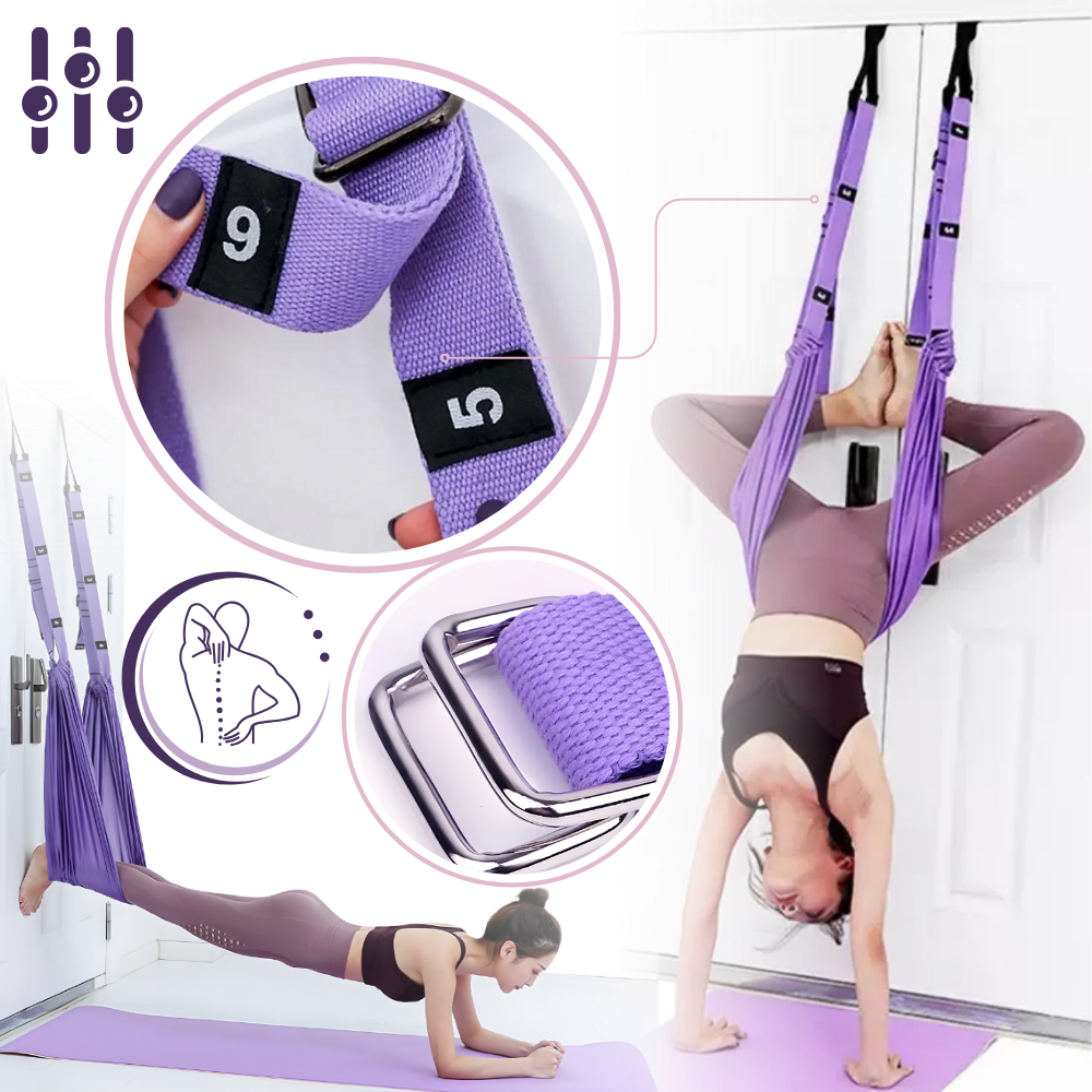 Strong Adjustable Yoga Hammock - Ozerty
