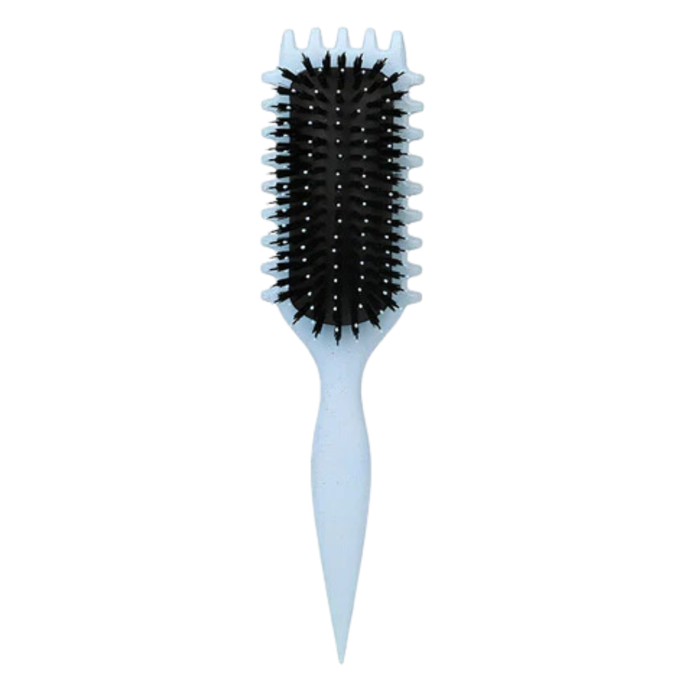 Tangle-Free Curl Defining Brush -Blue - Ozerty