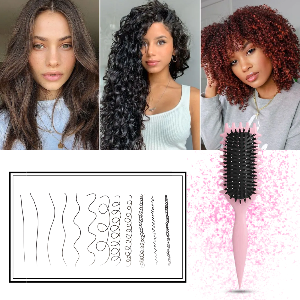 Tangle-Free Curl Defining Brush - Ozerty