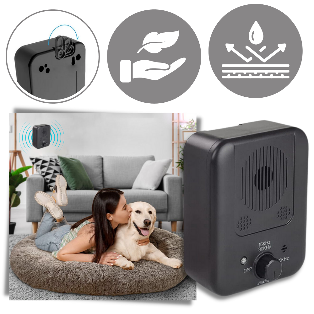 Ultrasonic Dog Bark Deterrent - Ozerty