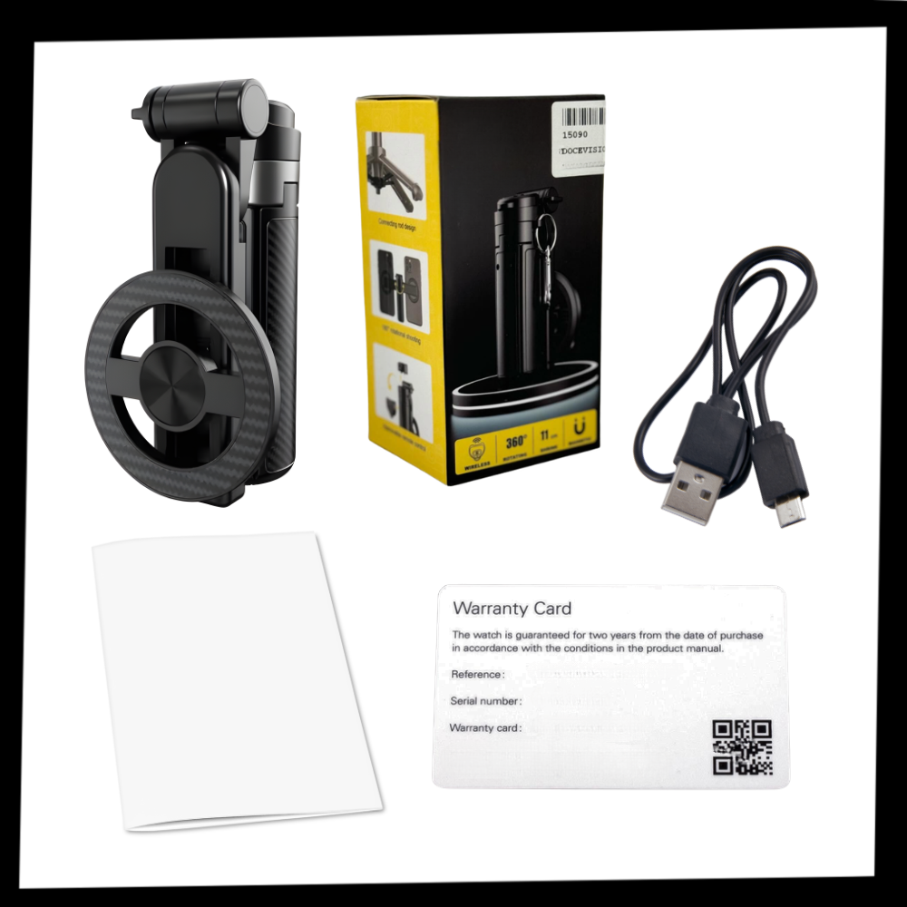 Unshakable Convenience Magnetic Tripod - Ozerty