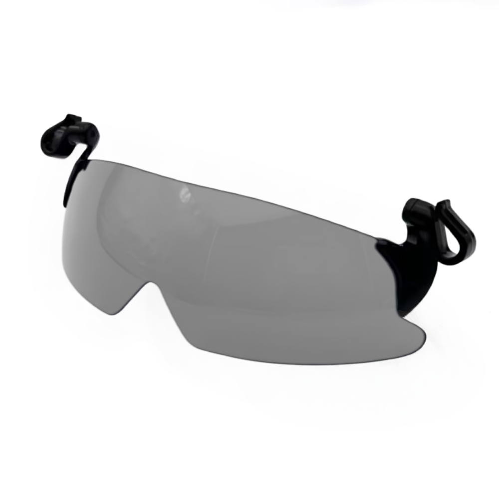 UV Protect Polarized Clip On Sunglasses -Silver - Ozerty