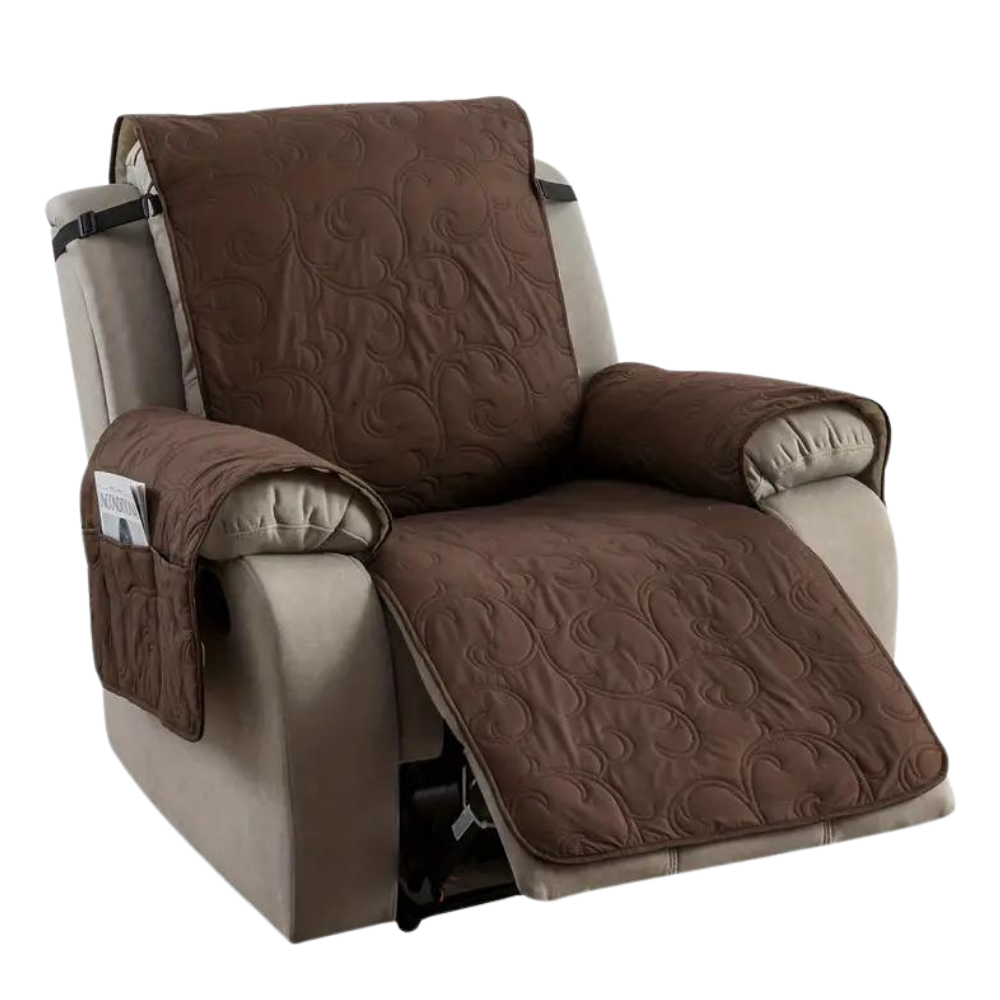 Waterproof Recliner Slipcover -Deep Coffee - Ozerty