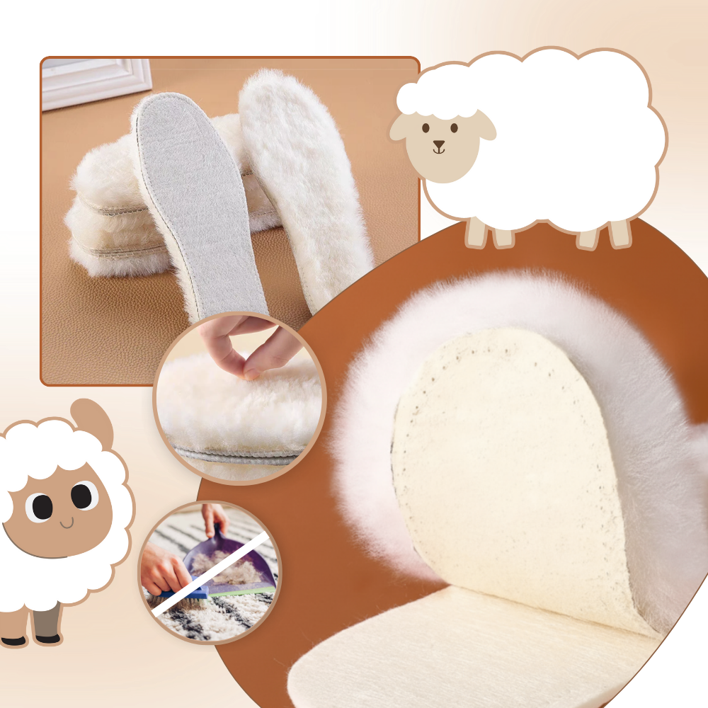 Wool Cloud Warm Shoe Inserts - Ozerty