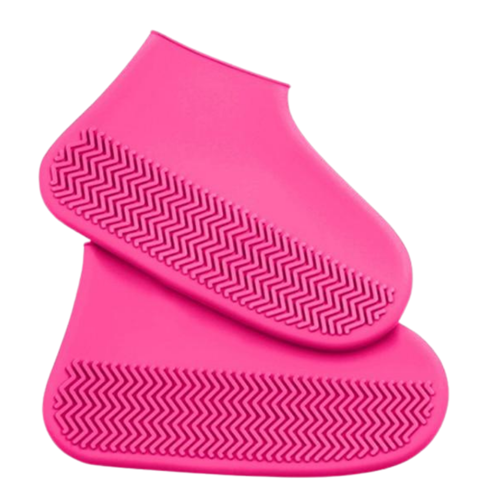 Pink shop shoe covers