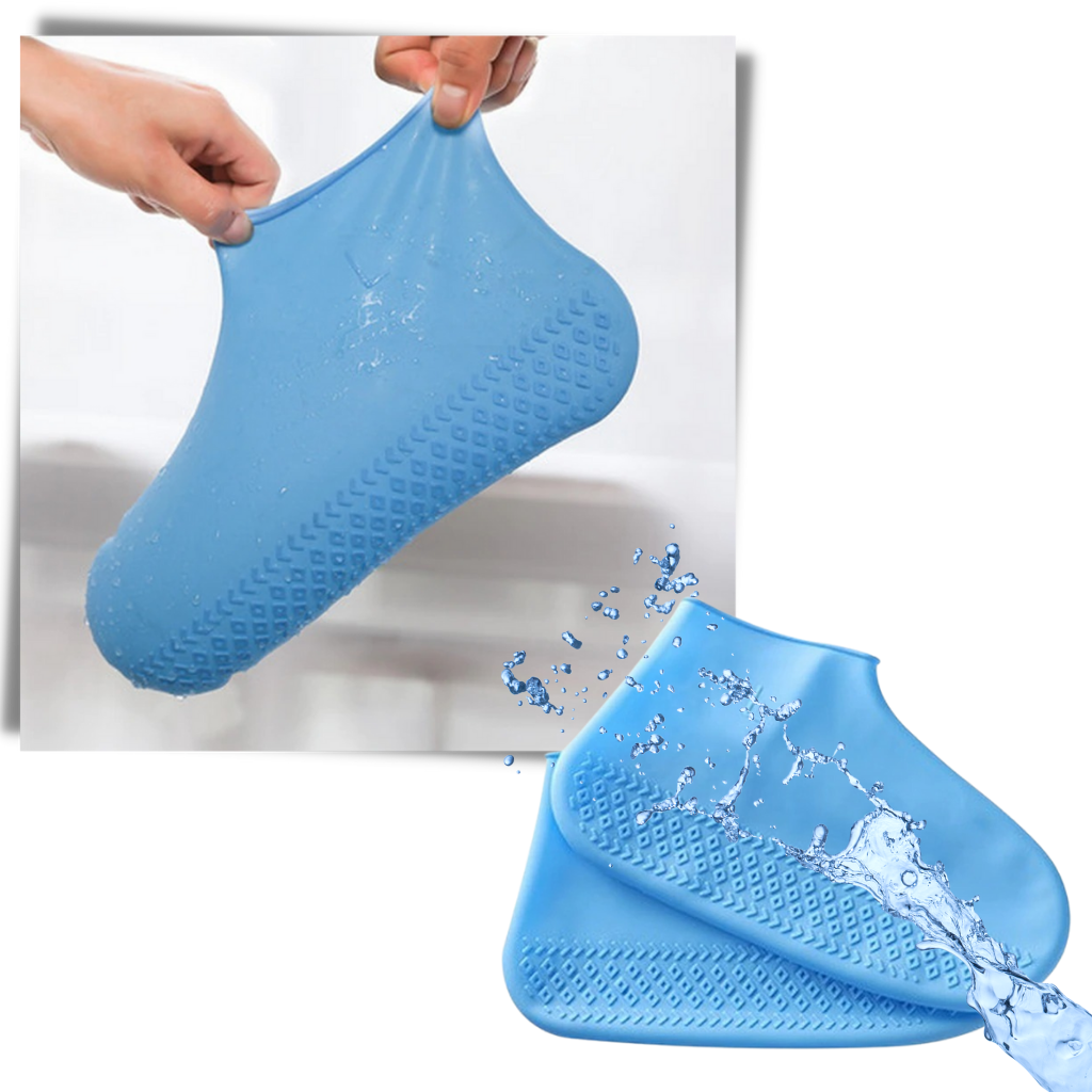 1 Pair of Waterproof Silicone Shoe Covers