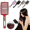 Boar Bristle Massaging Hairbrush - Oustiprix