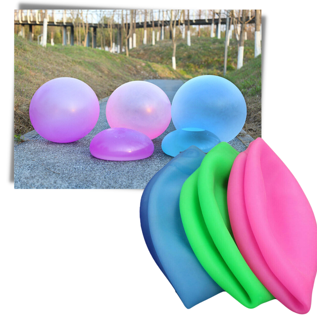 The Magic Bubble Ball Blow Up Balloon Toy Outdoor Party