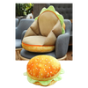 Plush Burger Cushion