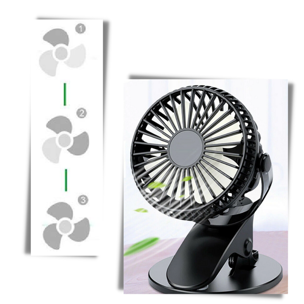 Portable Rechargeable USB Fan