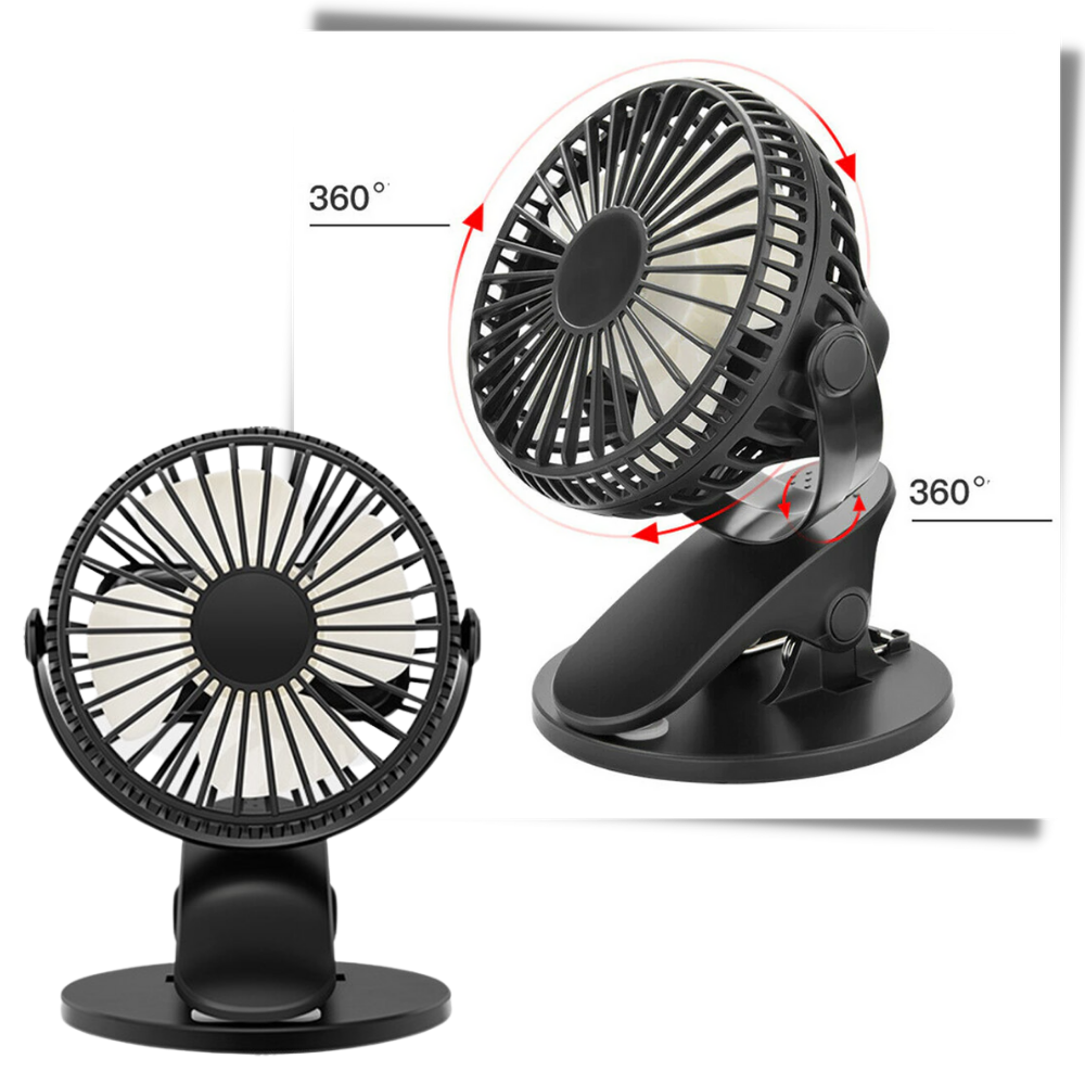 Portable Rechargeable USB Fan