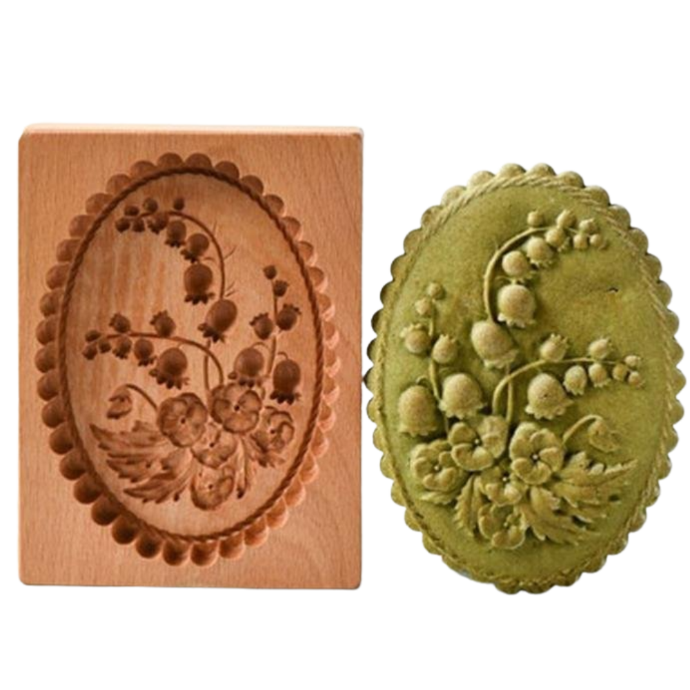 Wooden Gingerbread Cookie Mold Wooden Cookie Cutter Mould DIY