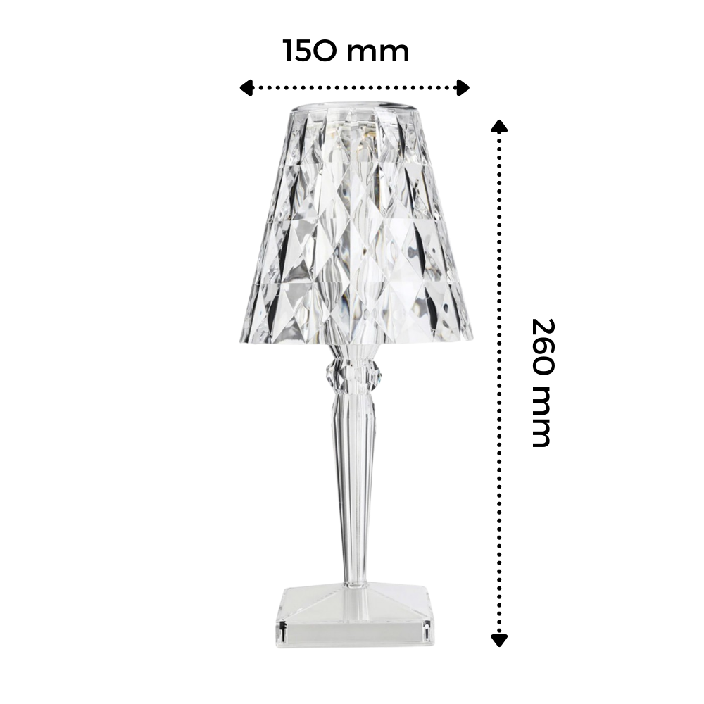 Acrylic Crystal Desk Lamp