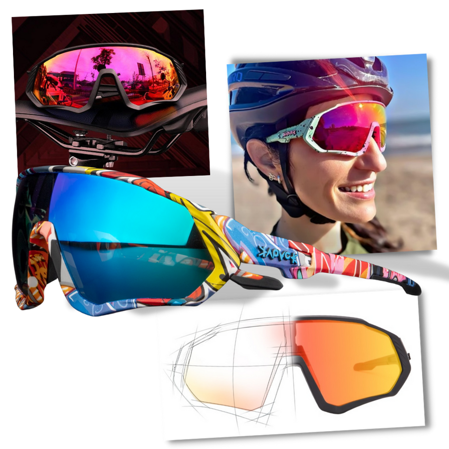 Polarized Cycling Sunglasses -