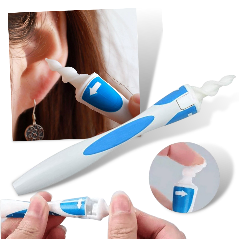 Silicone Spiral Ear Cleaner Tool
 - 