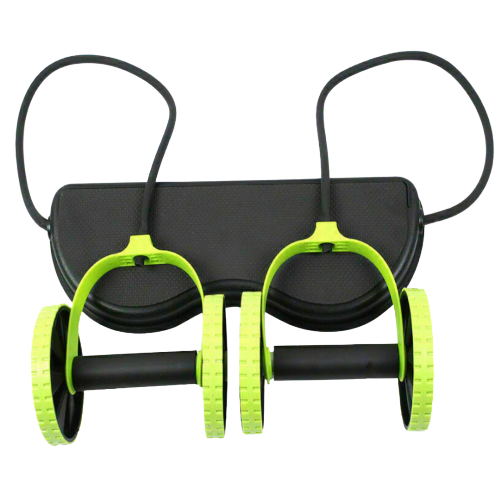 Abdominal Rollers with Resistance Bands