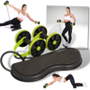Abdominal Rollers with Resistance Bands - Ozerty