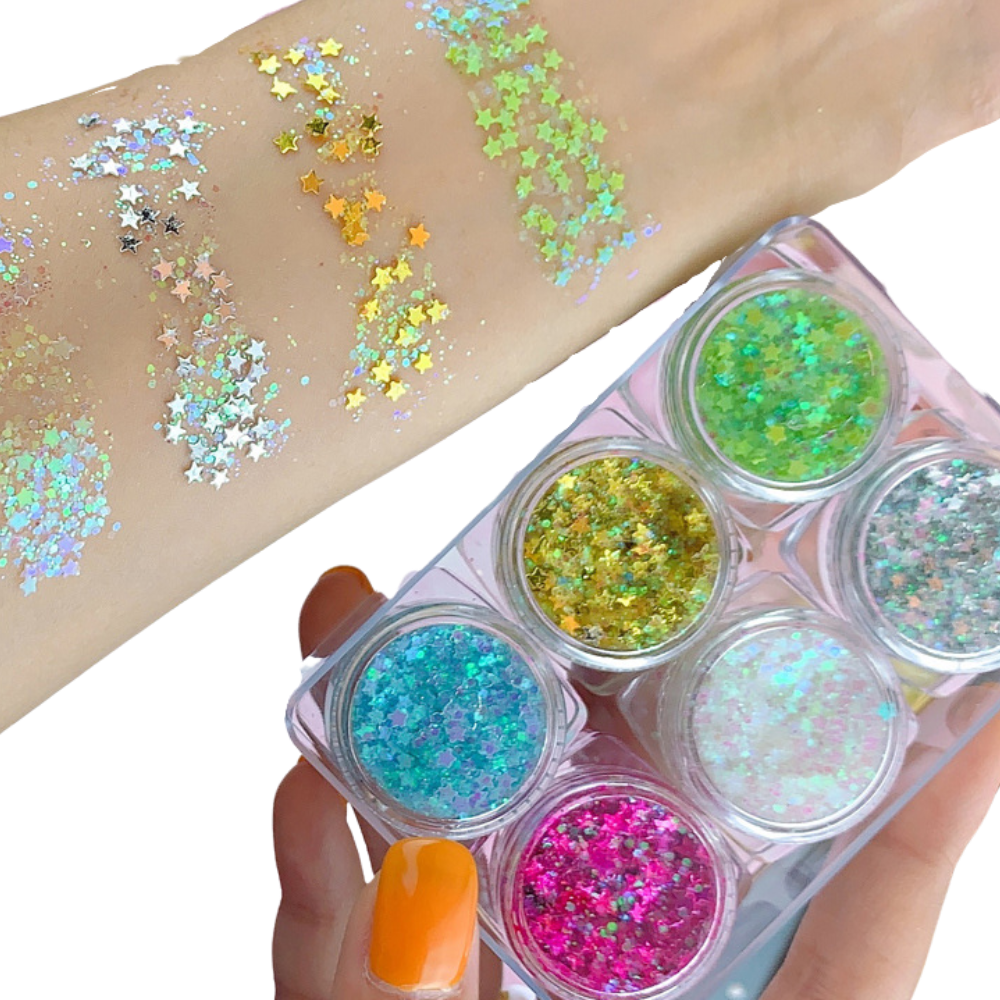 Face and Body Glitter Set