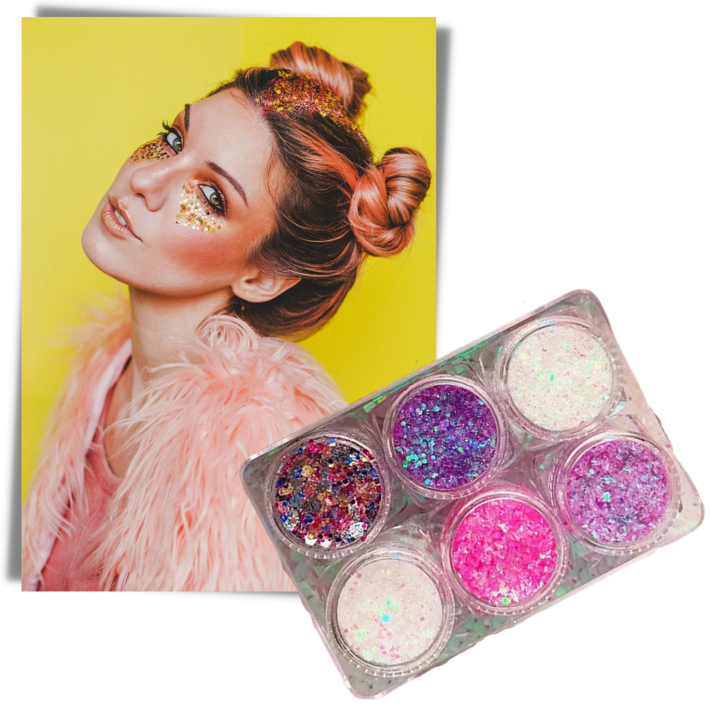 Face and Body Glitter Set