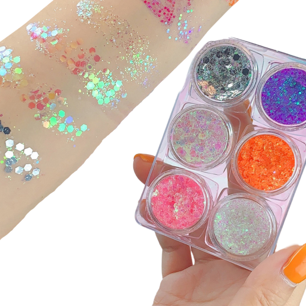 Face and Body Glitter Set