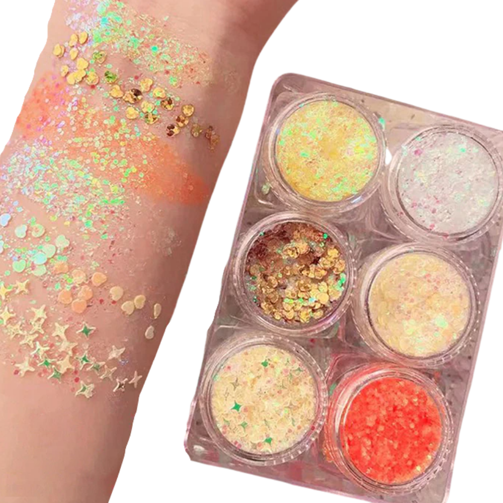 Face and Body Glitter Set