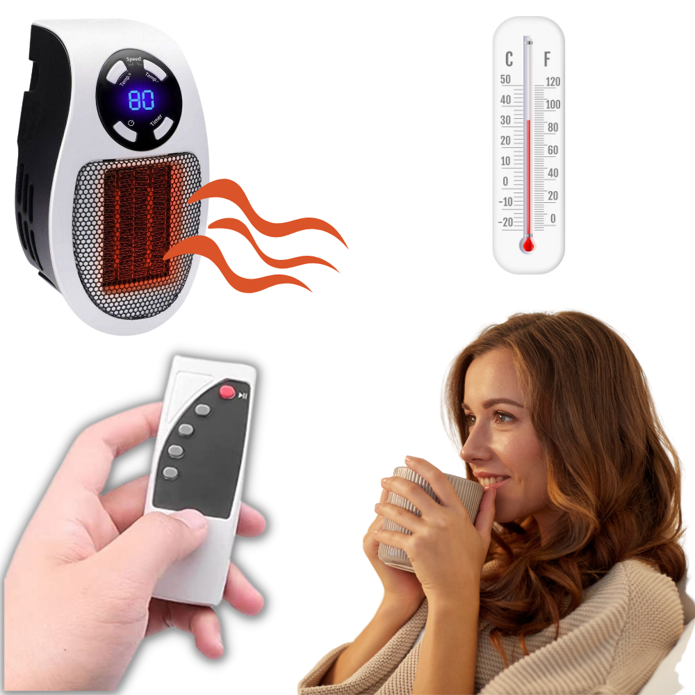 Mini plug in online heater