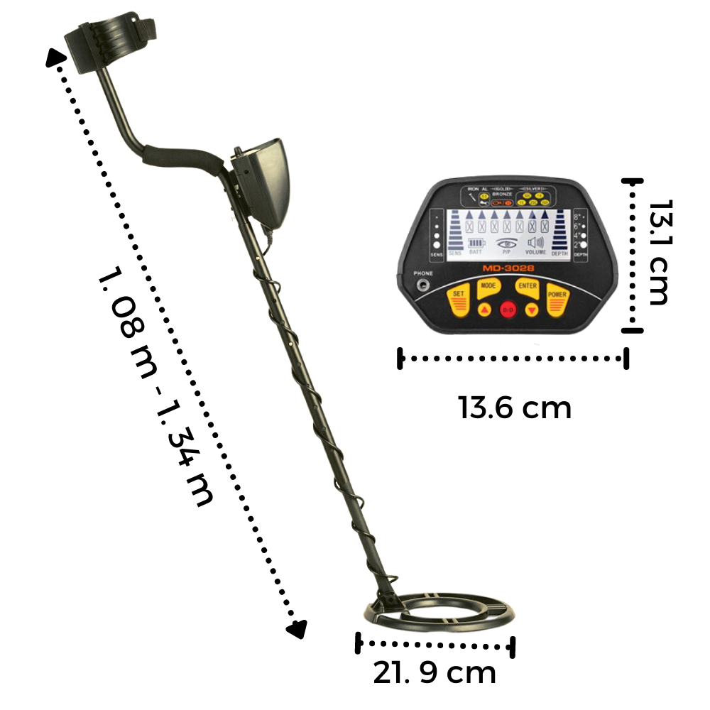 Waterproof Metal Detector