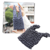 Pleated Stretch Shopping Bag
