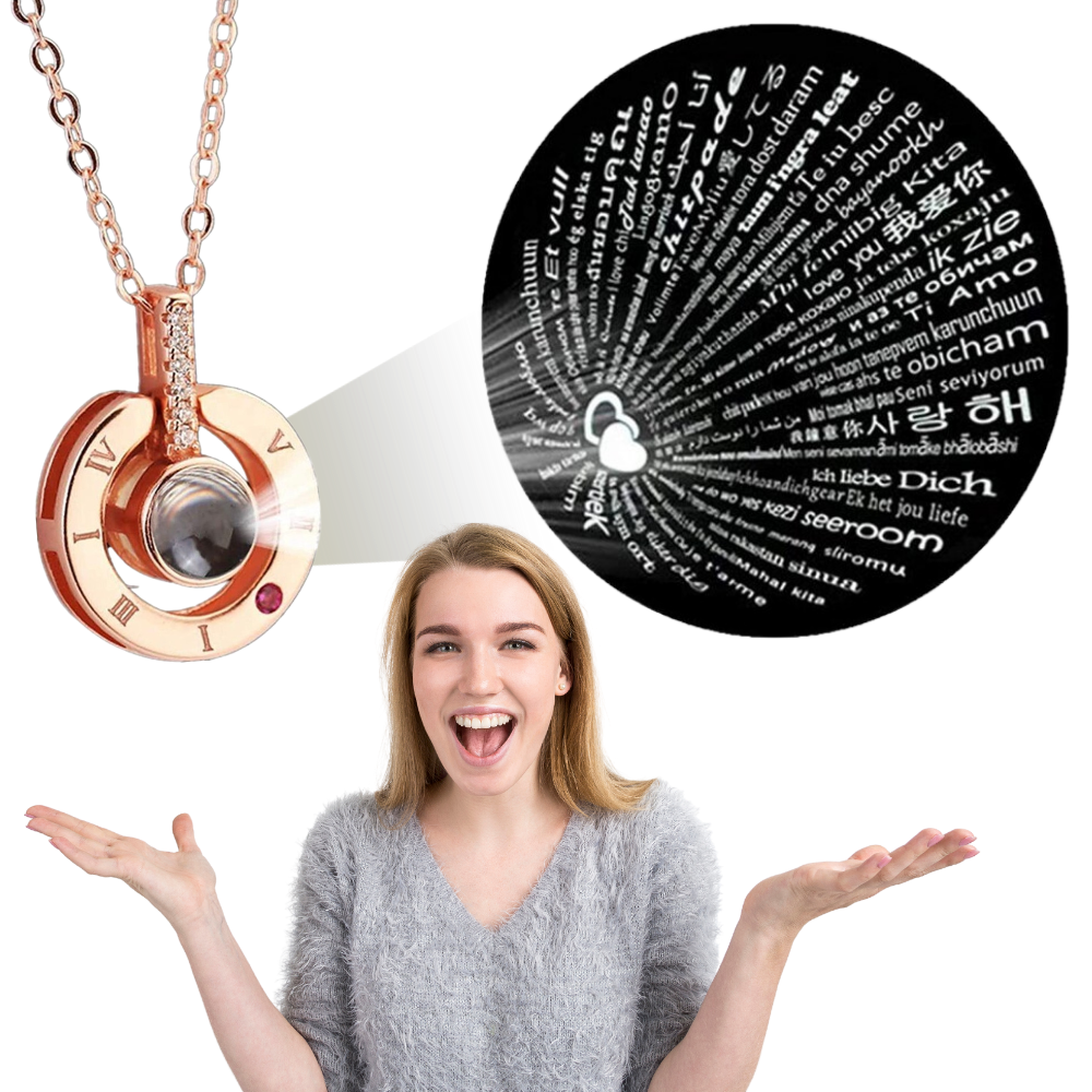The 100 languages best sale necklace