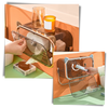 Multifunctional Toilet Paper Storage Rack