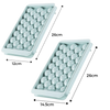 Round Ice Cube Mould Tray Set