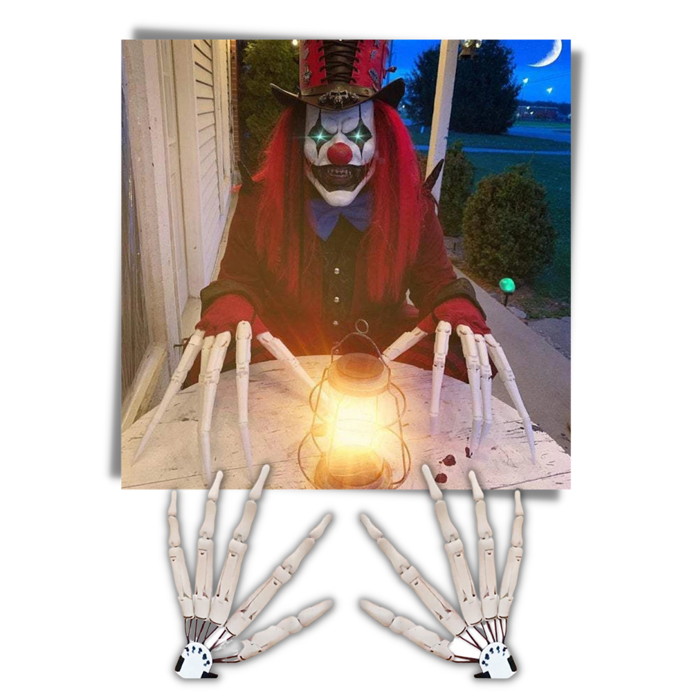 Fake Skeleton Hands Glove