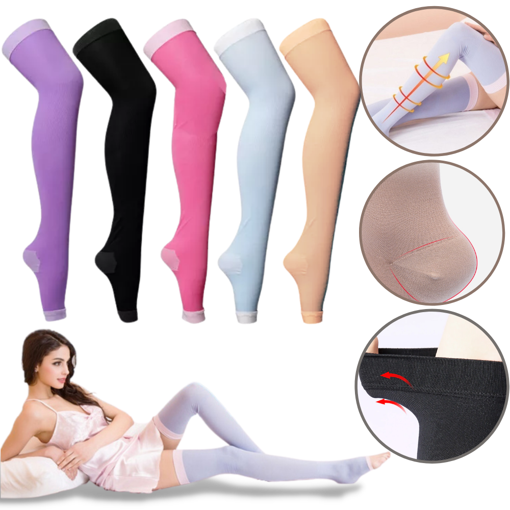 Shaping Instant Slimming Compression Tights │ Ultra-thin Pantyhose