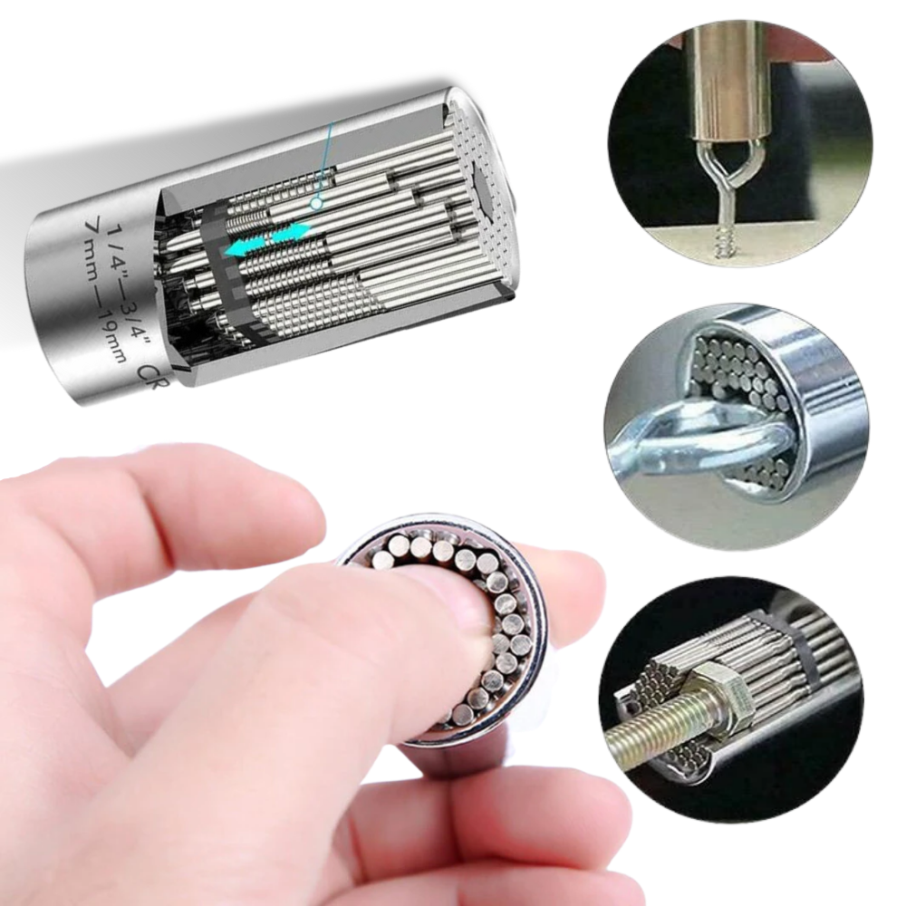 Universal Socket Wrench Multifunctional Socket Head Universal