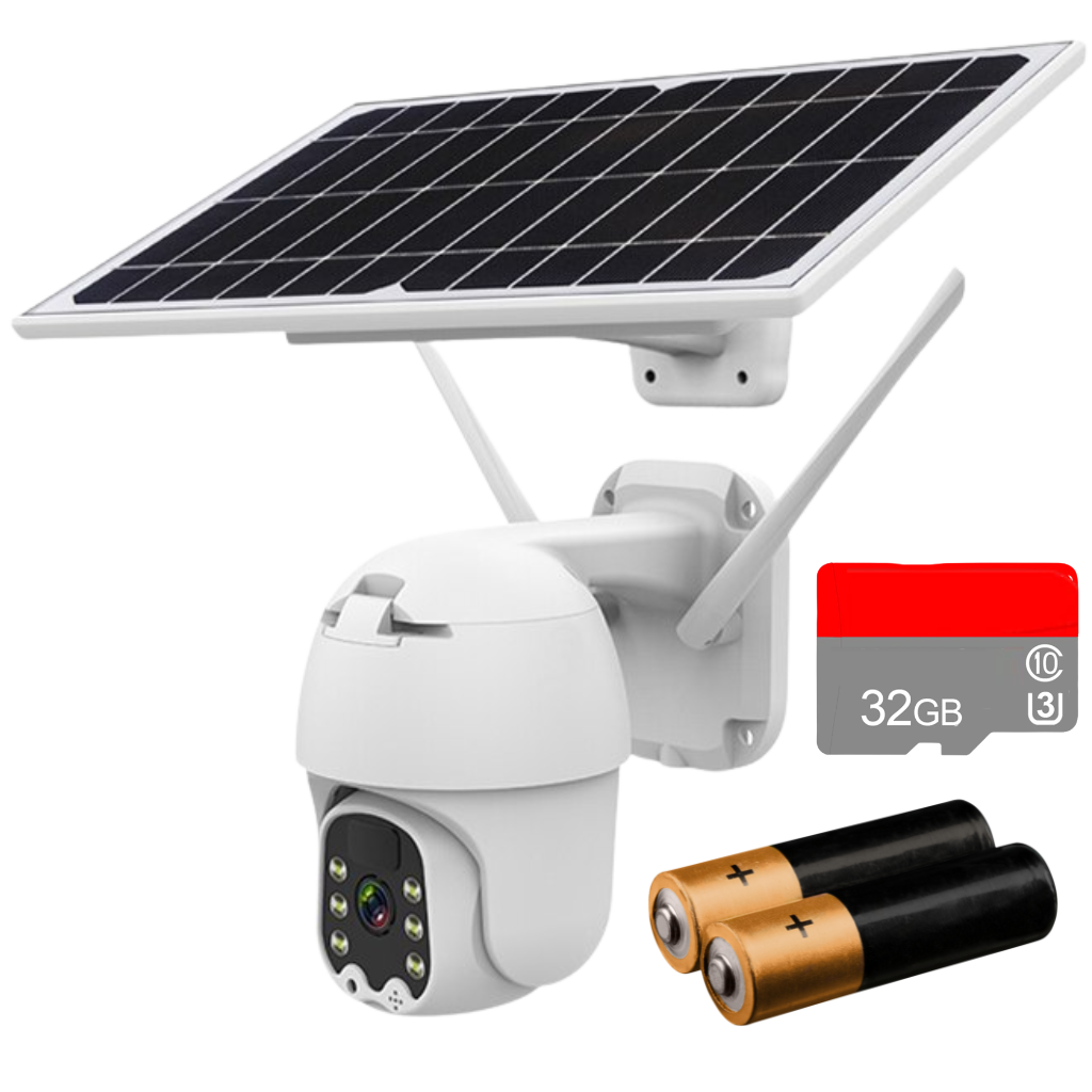 Solar-Powered Outdoor Camera