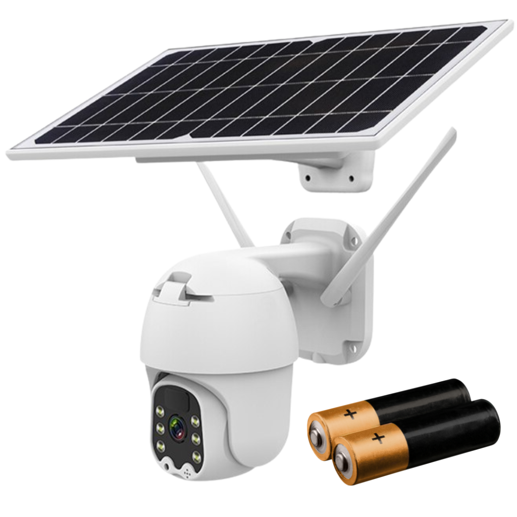 Solar-Powered Outdoor Camera