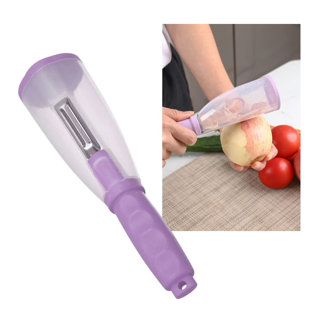 GTR Multifunctional Vegetable Or Fruit Peeler with Collect Cup