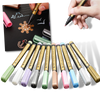 10-Pack Metallic Colour Markers - Ozerty