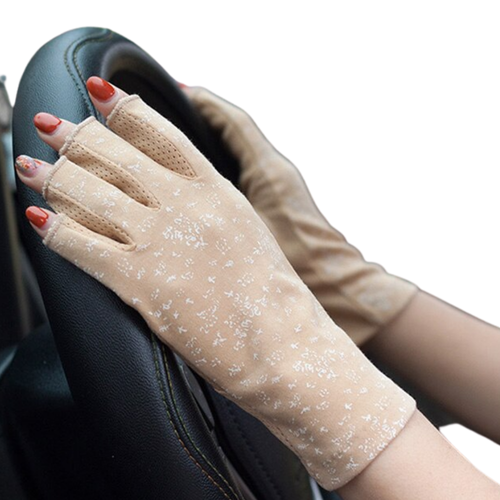 Summer online cotton gloves