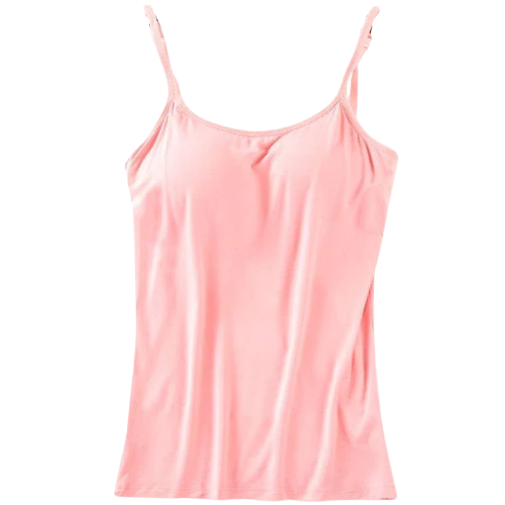 Atditama Womens Modal Strap Built-in Bra Padded Active Camisole Tank Top  Pink US 00-0 : : Clothing, Shoes & Accessories