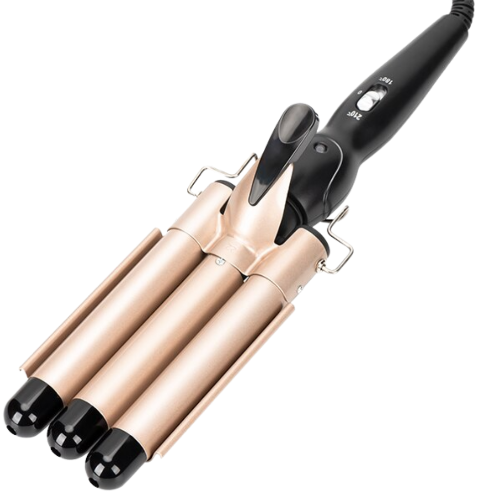 Triple Barrel Ceramic Hair Curler