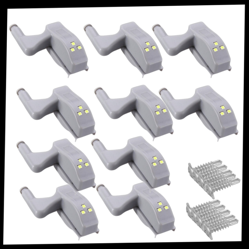 Pack of 10 Hinge LED Lights