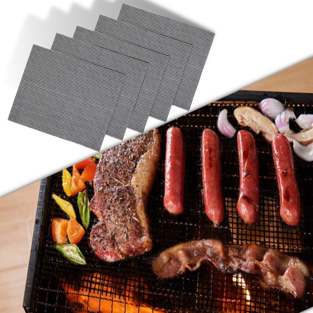 Non stick BBQ Mats (5pcs)