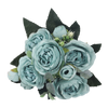 Artificial Silk Peony and Roses Flower Bouquet