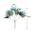 Artificial Silk Peony and Roses Flower Bouquet