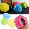 Automatic moving roller ball for dog with changeable covers